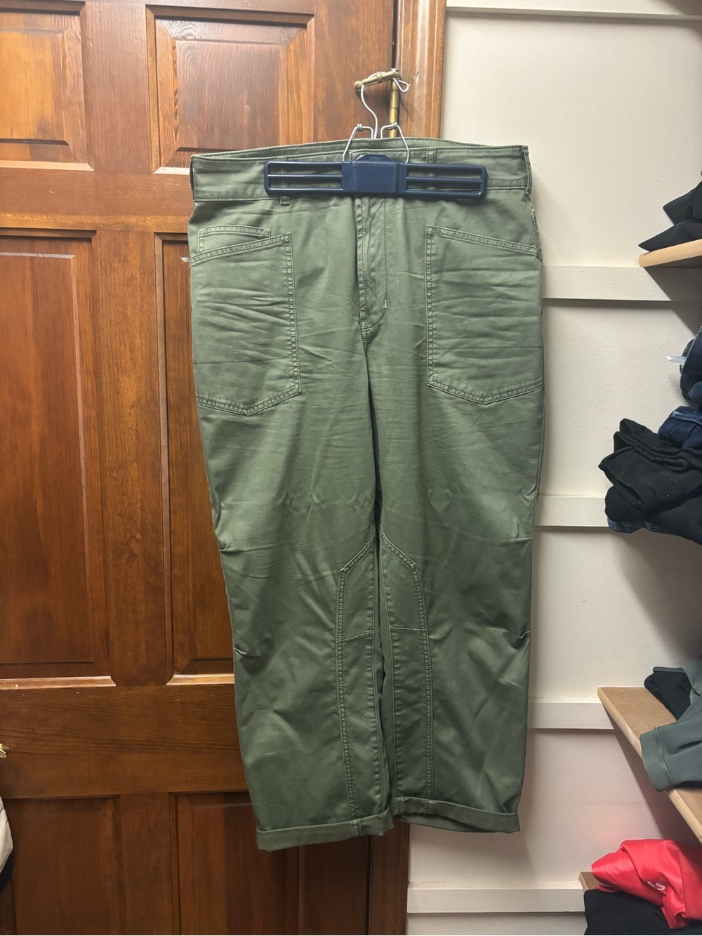 Anthropologie Pilcro Olive Green Utility Pants